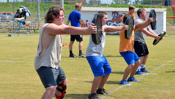 CCHS holds inaugural football camp - The Clanton Advertiser | The