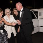 Residents from the Gardens of Clanton were escorted to the ball in a limo.