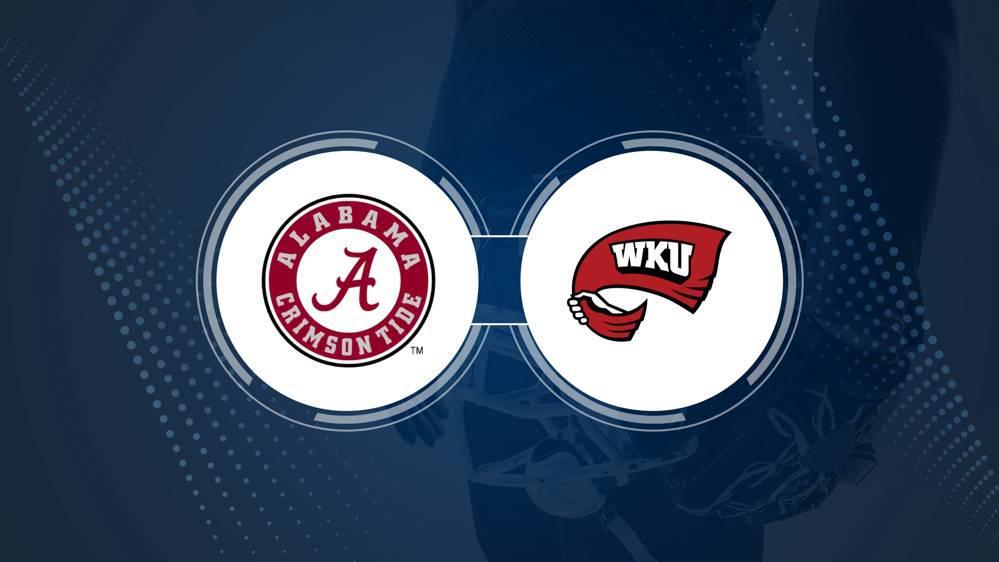 Alabama vs. Western Kentucky: Odds, spread, and over/under - August 31