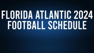 Florida Atlantic 2024 Football Schedule, Record, Results