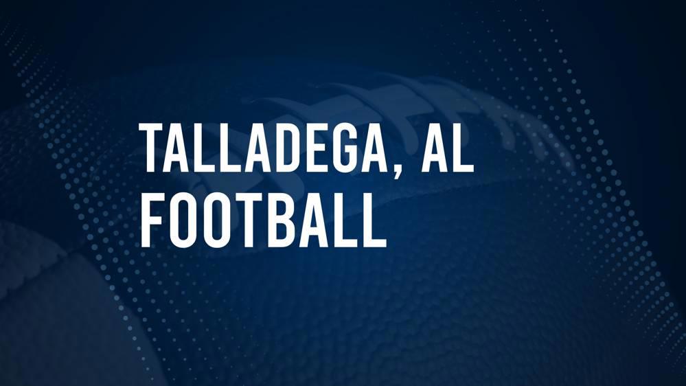 How to Watch Talladega County, AL High School Football Games Streaming Live – August 24-27