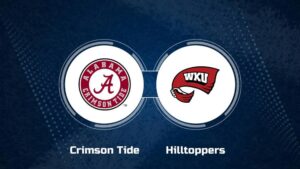 Where to Watch Alabama vs. Western Kentucky on TV or Streaming Live - August 31