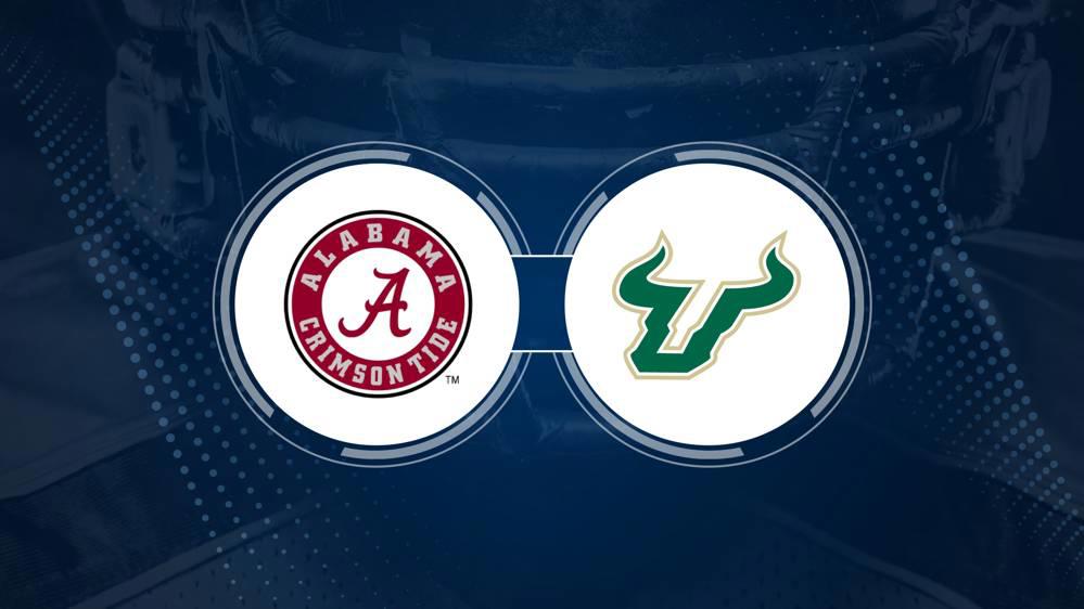 Alabama vs. South Florida: Odds, spread, and over/under - Sept. 7