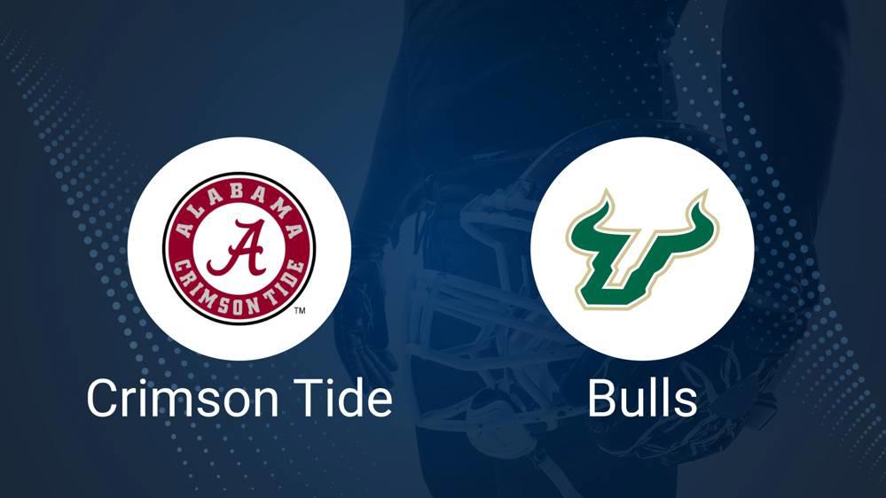 Alabama vs. South Florida Predictions & Picks: Odds, Moneyline, Spread - Saturday, Sept. 7