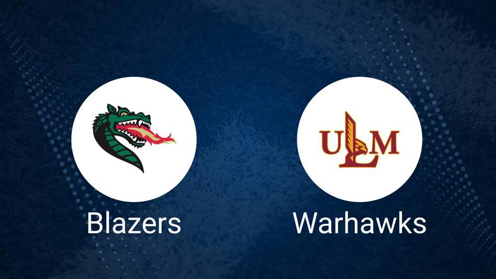 UAB vs. Louisiana-Monroe Predictions & Picks: Odds, Moneyline, Spread - Saturday, Sept. 7