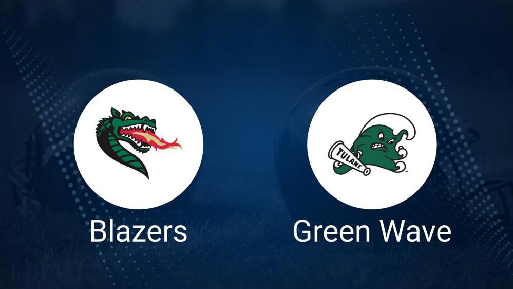 UAB vs. Tulane Oct. 5 Tickets & Start Time