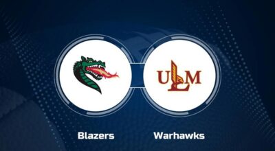 Where to Watch UAB vs. Louisiana-Monroe on TV or Streaming Live - Sept. 7