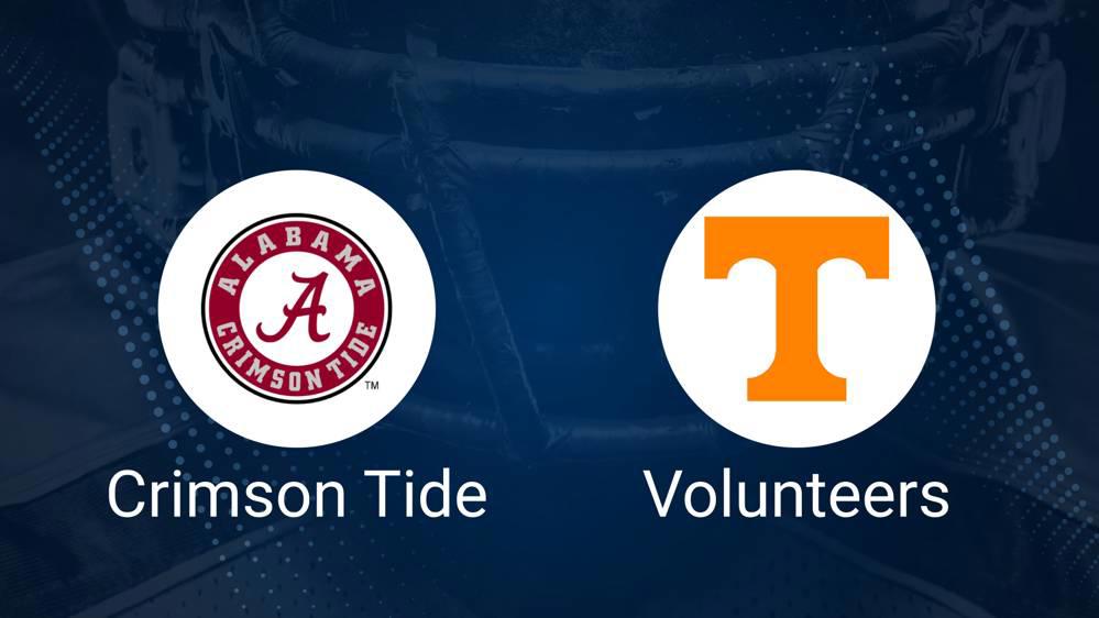 Alabama vs. Tennessee Oct. 19 Tickets & Start Time