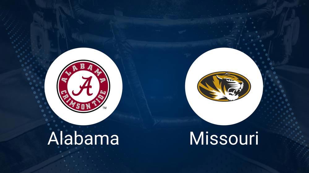 Best Bets, Predictions & Odds for the Alabama vs. Missouri Game – Saturday, Oct. 26