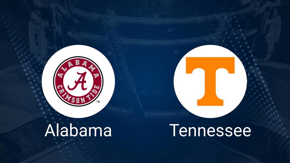 Best Bets, Predictions & Odds for the Tennessee vs. Alabama Game – Saturday, Oct. 19