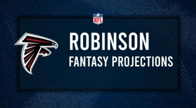 Bijan Robinson Fantasy Projections: Week 8 vs. the Buccaneers