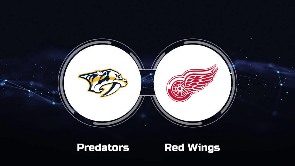 Buy Tickets for Nashville Predators vs. Detroit Red Wings on October 12