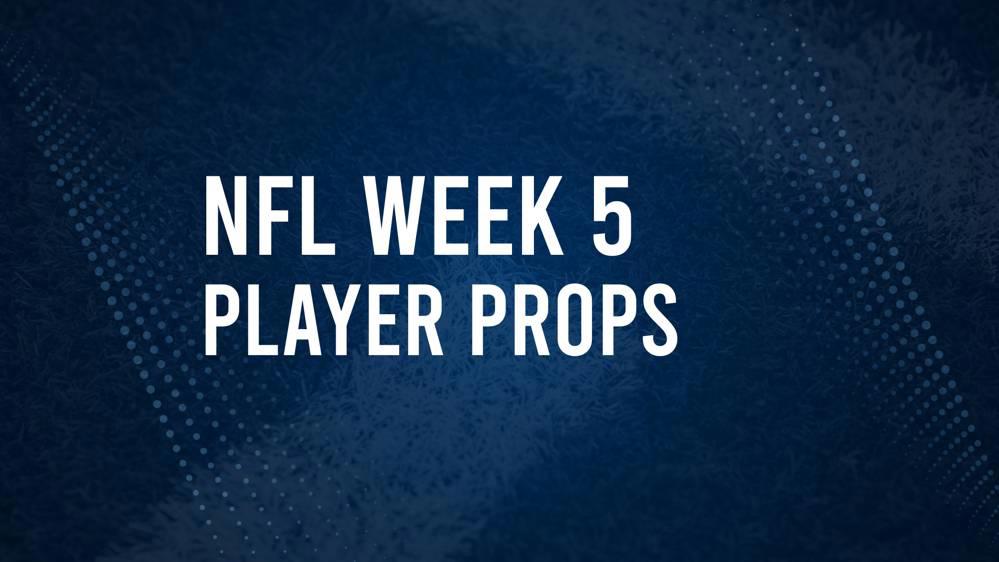 Discover the Best Week 5 NFL Player Prop Bets & Odds