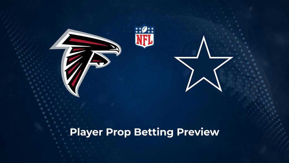 Falcons vs. Cowboys Player Props & Odds – Week 9