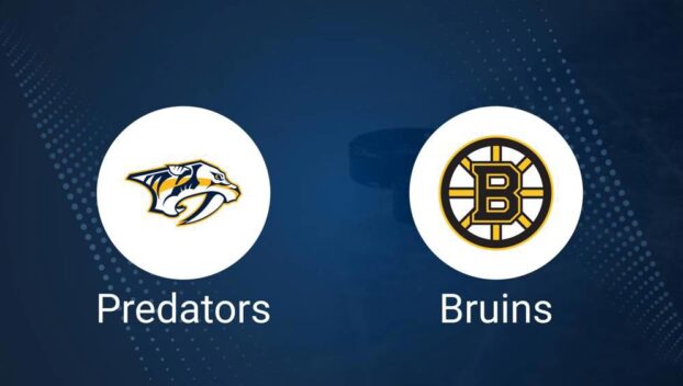 Predators vs. Bruins Injury Report Today - October 22