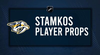 Steven Stamkos Player Prop Bets for the Predators vs. Bruins Game - October 22