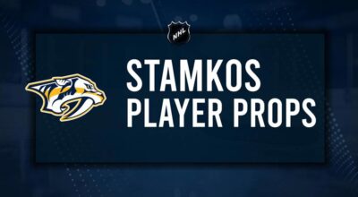 Steven Stamkos Player Prop Bets for the Predators vs. Oilers Game - October 31