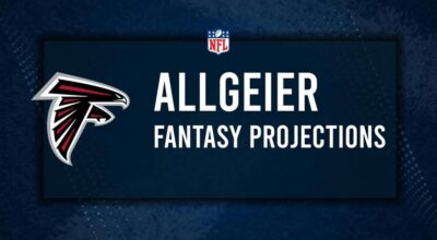 Tyler Allgeier Fantasy Projections: Week 6 vs. the Panthers