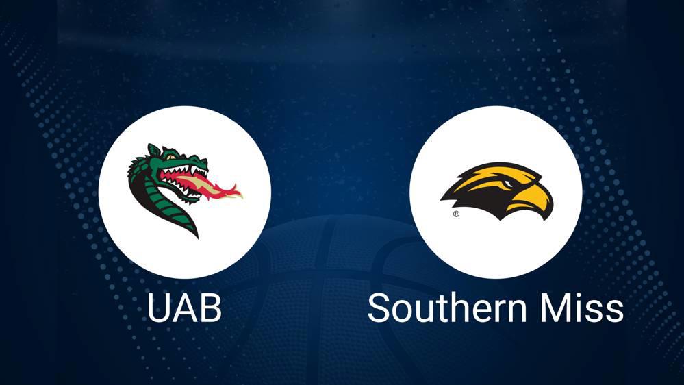 UAB vs. Southern Miss Basketball Tickets - Thursday, November 7