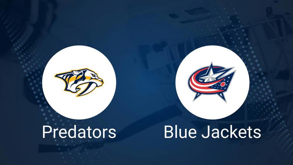 Where to Watch Nashville Predators vs. Columbus Blue Jackets on TV or Streaming Live - October 26