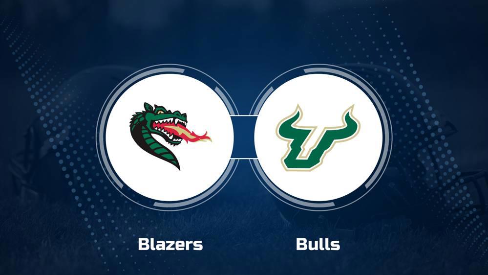 Where to Watch UAB vs. South Florida on TV or Streaming Live - Oct. 19