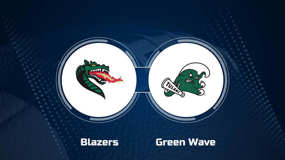 Where to Watch UAB vs. Tulane on TV or Streaming Live - Oct. 5