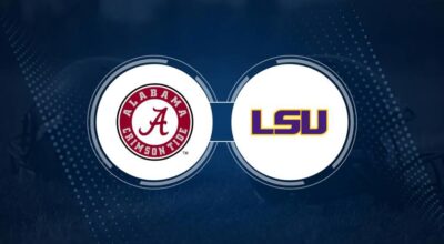 Alabama vs. LSU: Odds, spread, and over/under - Nov. 9