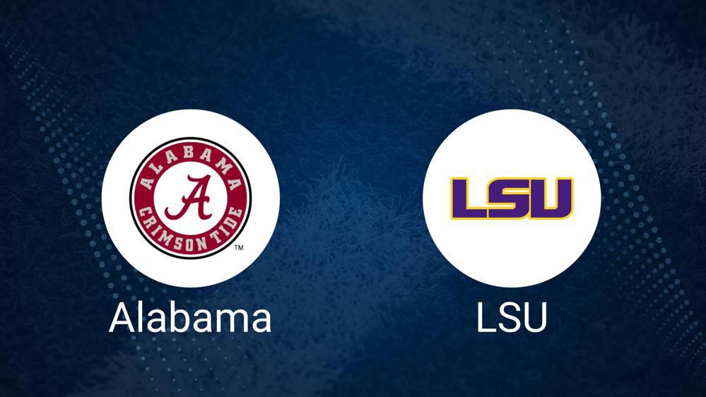 Best Bets, Predictions & Odds for the Alabama vs. LSU Game – Saturday, Nov. 9