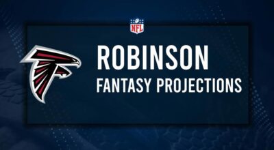 Bijan Robinson Fantasy Projections: Week 10 vs. the Saints