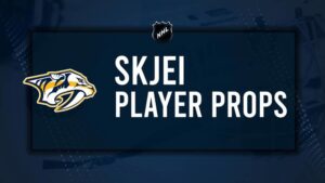 Brady Skjei Player Prop Bets for the Predators vs. Kraken Game - November 20