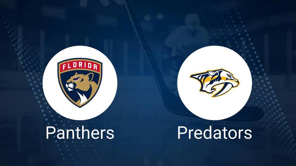 How to Pick the Panthers vs. Predators Game with Odds, Spread, Betting Line and Stats – November 7