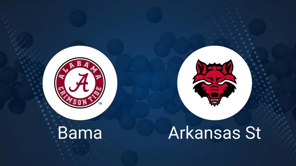 How to Watch Alabama vs. Arkansas State on TV or Live Stream - November 8