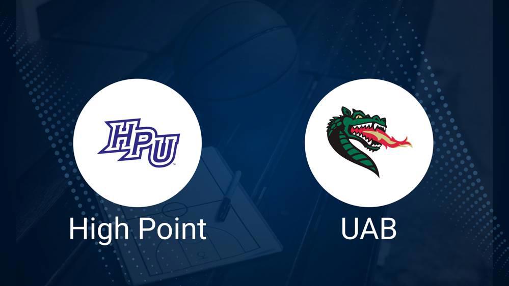 How to Watch High Point vs. UAB on TV or Live Stream - November 15