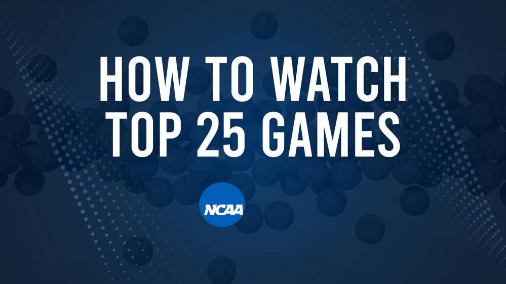 How to Watch Top 25 Women's College Basketball Games - Thursday, November 21