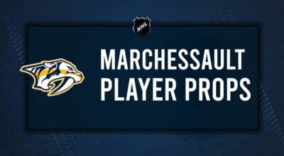 Jonathan Marchessault Player Prop Bets for the Predators vs. Capitals Game - November 6