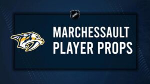 Jonathan Marchessault Player Prop Bets for the Predators vs. Lightning Game - November 29