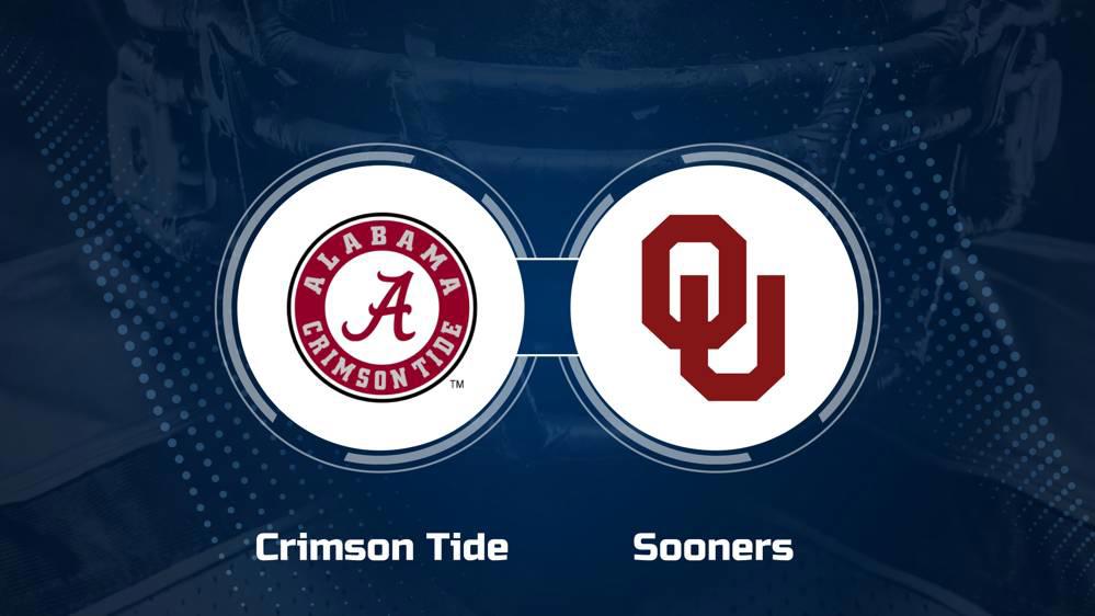 Where to Watch Alabama vs. Oklahoma on TV or Streaming Live - Nov. 23