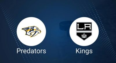 Where to Watch Nashville Predators vs. Los Angeles Kings on TV or Streaming Live - November 4