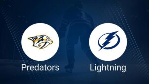 Where to Watch Nashville Predators vs. Tampa Bay Lightning on TV or Streaming Live - November 29