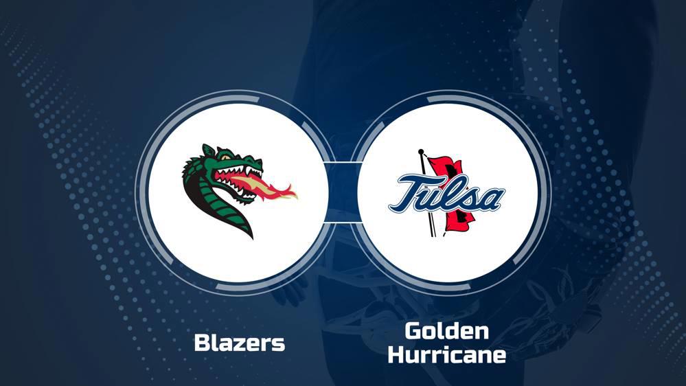 Where to Watch UAB vs. Tulsa on TV or Streaming Live - Nov. 2