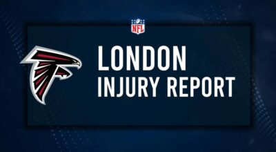 Will Drake London Play in Week 11? NFL Injury Status, News & Updates