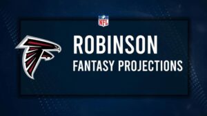 Bijan Robinson Fantasy Projections: Week 17 vs. the Commanders