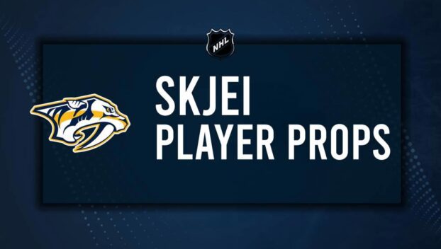 Brady Skjei Player Prop Bets for the Predators vs. Penguins Game - December 19