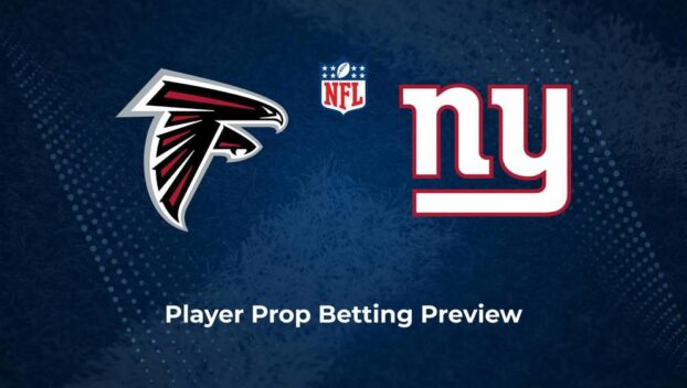 Falcons vs. Giants Player Props & Odds – Week 16