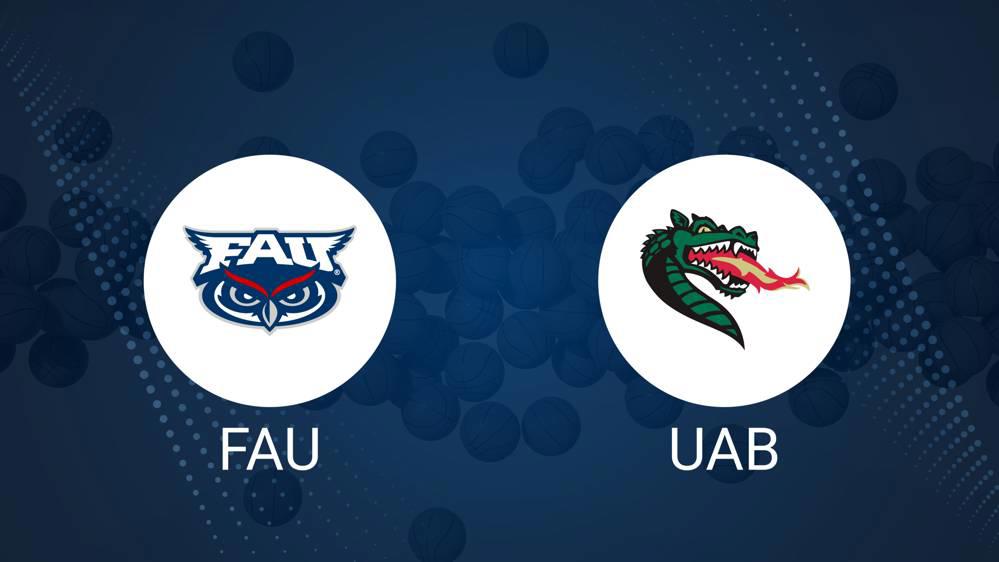 Florida Atlantic vs. UAB Basketball Tickets - Sunday, January 12