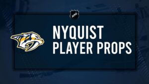 Gustav Nyquist Player Prop Bets for the Predators vs. Canadiens Game - December 5