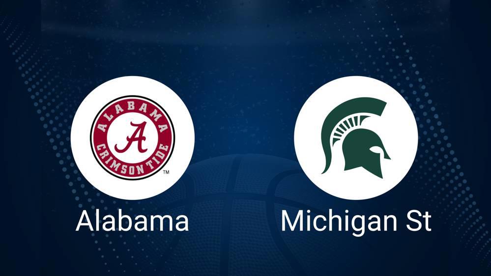 How to Watch Alabama vs. Michigan State Women's Basketball on TV or Live Stream - December 20