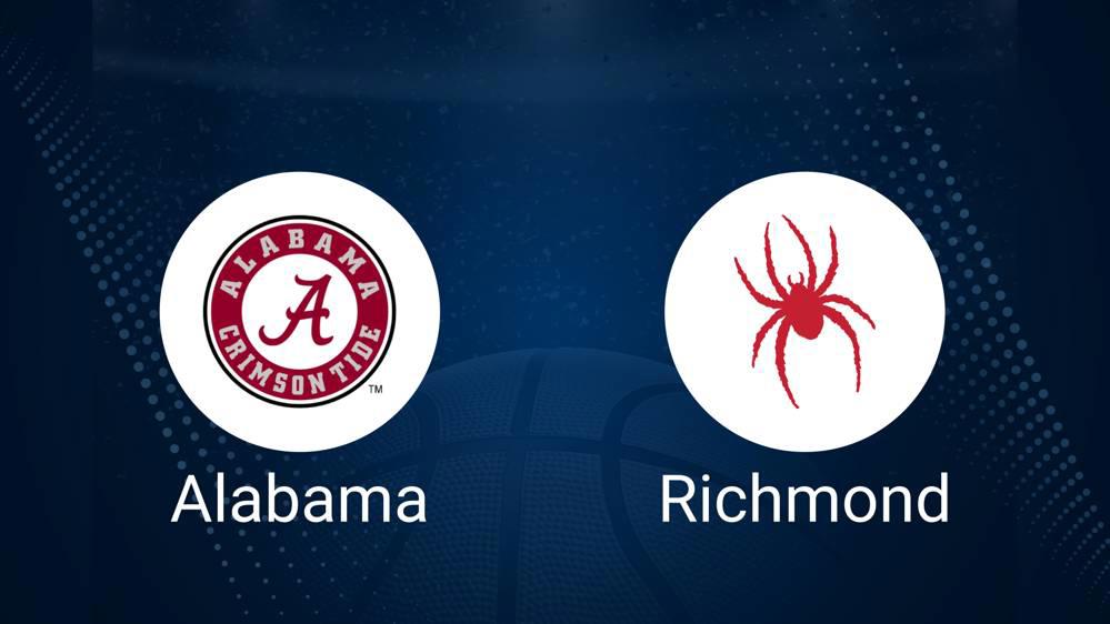 How to Watch Alabama vs. Richmond Women's Basketball on TV or Live Stream - December 21