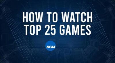 How to Watch Top 25 College Basketball Games - Tuesday, December 3