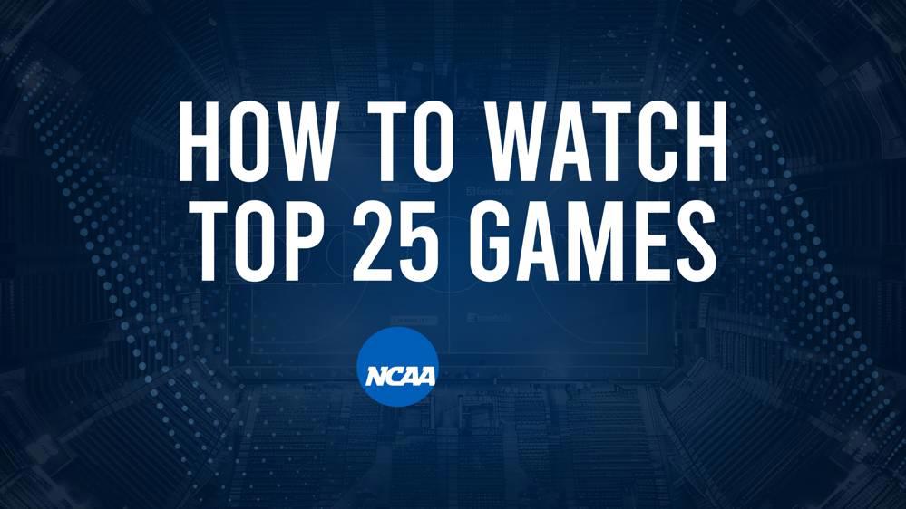 How to Watch Top 25 College Basketball Games - Tuesday, December 3